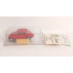 Con-Cor Volkswagon Beetle Mini Exacts. VW Diecast 1:87 Scale Red Factory Sealed